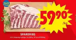 ICA Maxi Spareribs erbjuda