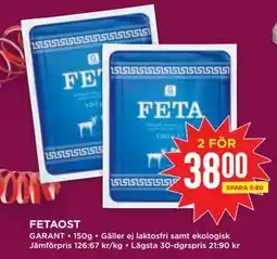 Willys FETAOST, SEK 38 erbjuda