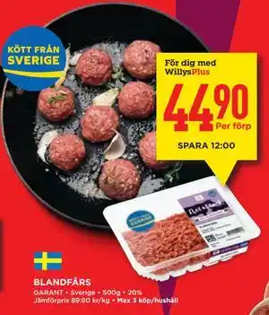 BLANDFÄRS, Medlemspris
