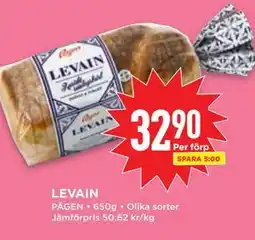 Willys LEVAIN, SEK 32.9 erbjuda