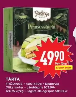 Willys TÅRTA, SEK 49.9 erbjuda