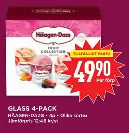 Willys GLASS 4-PACK, SEK 49.9 erbjuda