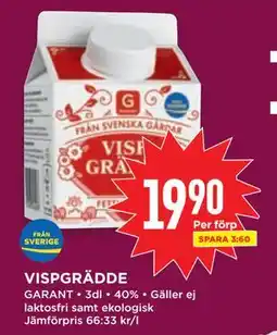 Willys VISPGRÄDDE, SEK 19.9 erbjuda