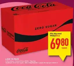 Willys LÄSK 15-PACK, Medlemspris erbjuda