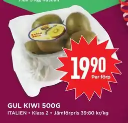 Willys GUL KIWI 500G, SEK 19.9 erbjuda