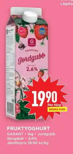 Willys Hemma FRUKTYOGHURT, SEK 19.9 erbjuda