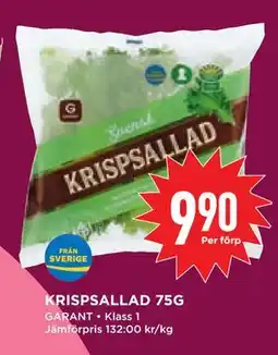 Willys Hemma KRISPSALLAD 75G, SEK 9.9 erbjuda