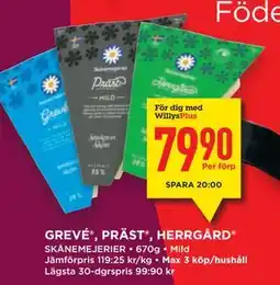 Willys Hemma GREVÉ , PRÄST , HERRGÅRD , Medlemspris erbjuda