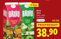 Lidl Bravo juice erbjuda