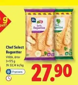 Lidl Chef Select Baguetter erbjuda