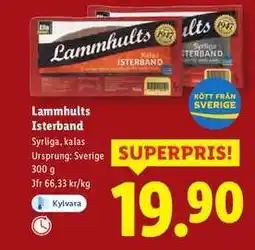 Lidl Lammhults isterband erbjuda