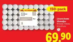 Lidl LIVARNO home Värmeljus erbjuda