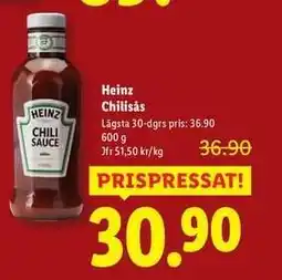 Lidl Heinz Chilisås erbjuda