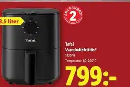 Lidl Tefal Varmluftsfritös erbjuda