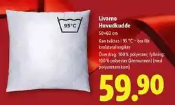 Lidl LIVARNO Huvudkudde erbjuda
