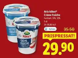 Lidl Arla köket Crème fraiche erbjuda