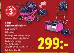 Lidl Bayer Dockvagn/Dockstol och -säng erbjuda