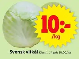 ICA Supermarket Svensk vitkål erbjuda