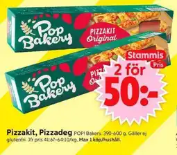 ICA Supermarket PIZZAKIT, PIZZADEG erbjuda