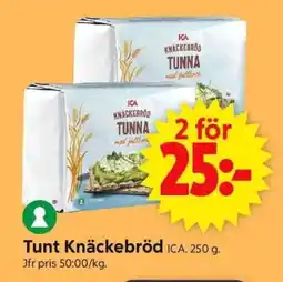 ICA Supermarket Tunt Knäckebröd erbjuda