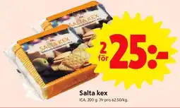 ICA Supermarket SALTA KEX erbjuda