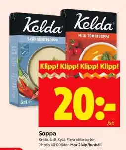 ICA Supermarket Soppa erbjuda
