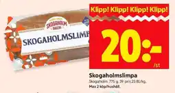 ICA Supermarket SKOGAHOLMSLIMPA erbjuda
