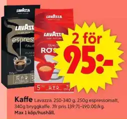 ICA Supermarket Kaffe Lavazza erbjuda