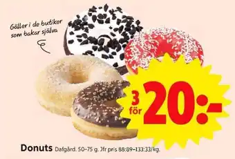 ICA Supermarket DONUTS erbjuda
