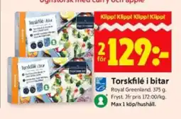 ICA Supermarket TORSKFILÉ I BITAR erbjuda