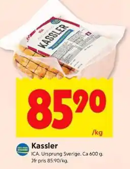 ICA Supermarket KASSLER erbjuda