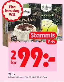 ICA Supermarket TÅRTA erbjuda