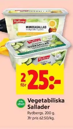 ICA Supermarket Vegetabiliska Sallader erbjuda