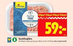ICA Supermarket Kycklingfärs erbjuda