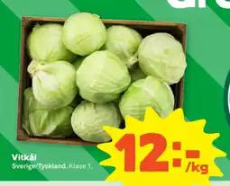 Stora Coop Vitkål erbjuda