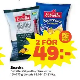 Stora Coop SNACKS erbjuda