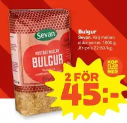 Stora Coop BULGUR erbjuda