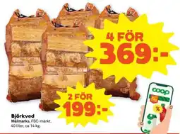 Stora Coop BJÖRKVED erbjuda