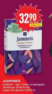 Willys Jasminris erbjuda