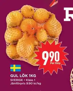 Willys GUL LÖK 1KG erbjuda