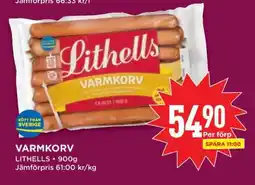 Willys VARMKORV erbjuda