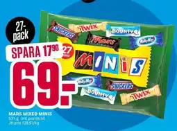 ÖoB MARS MIXED MINIS erbjuda