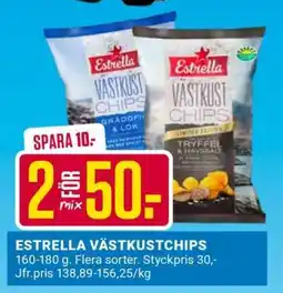 ÖoB Estrella västkustchips erbjuda