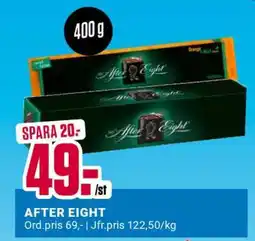 ÖoB AFTER EIGHT erbjuda