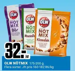 ÖoB OLW Nötmix erbjuda