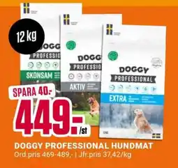 ÖoB DOGGY PROFESSIONAL HUNDMAT erbjuda
