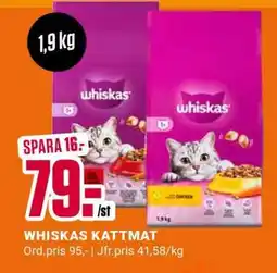 ÖoB WHISKAS KATTMAT erbjuda