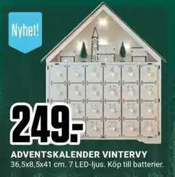 ÖoB ADVENTSKALENDER VINTERVY erbjuda