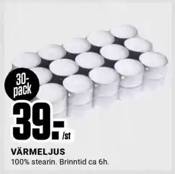 ÖoB Värmeljus erbjuda