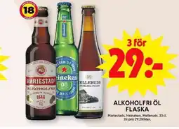 ICA Maxi Alkoholfri öl flaska erbjuda